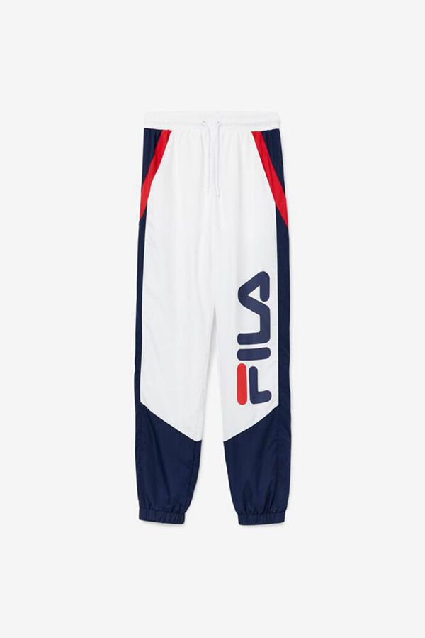 Calça Fila Homem Branco/Azul Marinho/Vermelhas - Fila Gustavo Loja Online Portugal,AYCX-85316